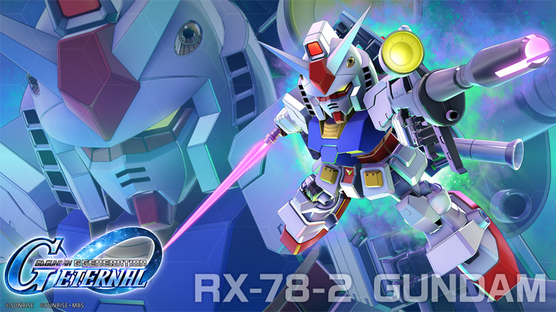 1st anniversary commemorative wallpaper. Gundam. PC version.